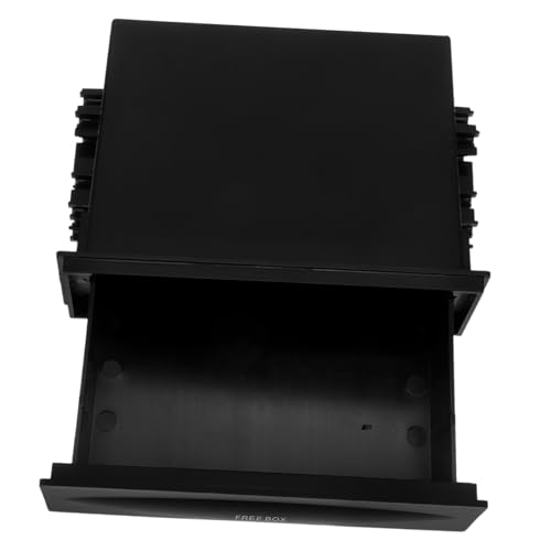 Luxshiny Car-Audio-Modifikationsbox CD-Halter Auto Plastik Schwarz Luxshiny Car-Audio-Modifikationsbox CD-Halter Auto Plastik Schwarz von Luxshiny