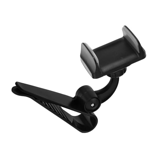 Luxshiny Halterung Für Autotelefon Autohalterung Für Mobiltelefone Halterung Für Das Armaturenbrett Handy-aufbewahrungshalter Handyhalterung Für Sonnenblende Black Plastik von Luxshiny
