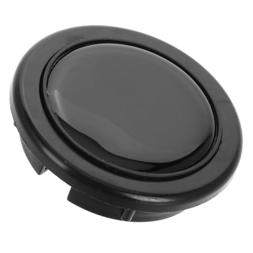 Luxshiny Hornknopf lenkradbezug Kabelbaum für Hupe Autohorn -Controller Austausch des Knopfknopfs am Autolenkrad Auto-Ersatzhupe Motorrad Scheibenhupe ATV Hupenknopf Radhupe Plastik Schwarz von Luxshiny