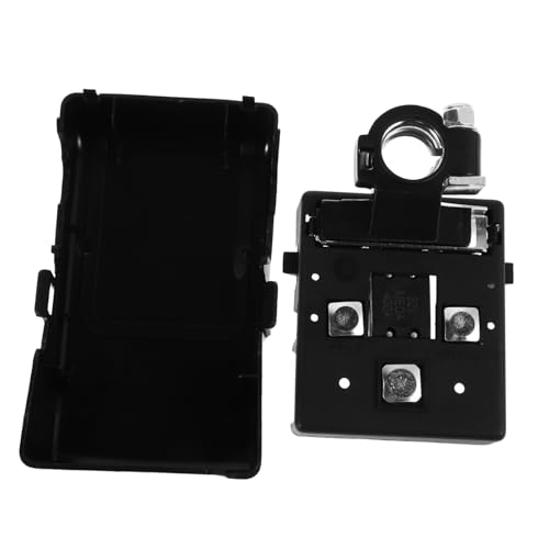 Luxshiny Kasten Batterie-Schnellanschluss Batterie anschließen Batterie Anschlusskabel Autobatterieklemme Sicherung der Batterieklemmen Auto -Batterieklemmen Plastik Black von Luxshiny