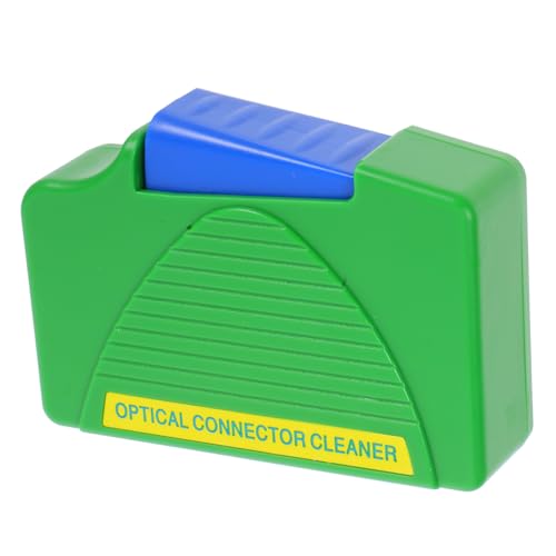 Luxshiny Kasten Glasfaser-Reinigungsbox Glasfaserschutz Glasfaser-Reinigungsset optisches Reinigungswerkzeug Kassettenreiniger Faserreiniger Textilfaser Green Luxshiny Kasten Glasfaser-Reinigungsbox Glasfaserschutz Glasfaser-Reinigungsset optisches Reinigungswerkzeug Kassettenreiniger Faserreiniger Textilfaser Green von Luxshiny