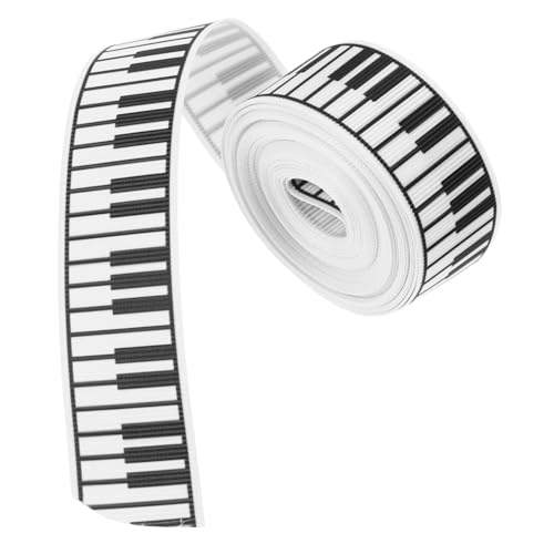 Luxshiny Klavierband Urlaub Verdrahtetes Band Valentinstagspartydekoration Staffelungsband Bänder Für Handwerk Geburtstagsfeier -themenband Ribbon Abschlussbänder Bauernbänder Polyester von Luxshiny