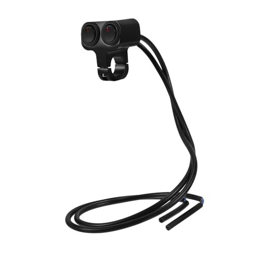 Luxshiny Lichtschalter Doppelter Steuerknopf Kompatibel mit Scheinwerfern und Nebelscheinwerfern für Motorräder und Geländefahrzeuge Luxshiny Lichtschalter Doppelter Steuerknopf Kompatibel mit Scheinwerfern und Nebelscheinwerfern für Motorräder und Geländefahrzeuge von Luxshiny