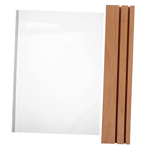 Luxshiny Menü-display-karten Schild Platte Steht Für Die Anzeige Willkommen Plakatbrett Stehen Doppelt Led Inhaber Büfett Etikett Stand Anzeigetafel Für Restaurant Hölzern von Luxshiny
