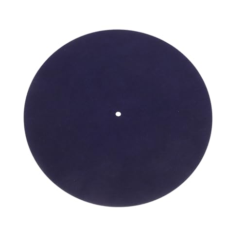 Luxshiny Rekordmatte Schallplattenmatte für Phonographen Schallplattenunterlage aus Vinyl Anti-Vibrations-Schallplattenmatte Zubehör für Schallplatten Filzmatte gefühlt Navy Luxshiny Rekordmatte Schallplattenmatte für Phonographen Schallplattenunterlage aus Vinyl Anti-Vibrations-Schallplattenmatte Zubehör für Schallplatten Filzmatte gefühlt Navy von Luxshiny