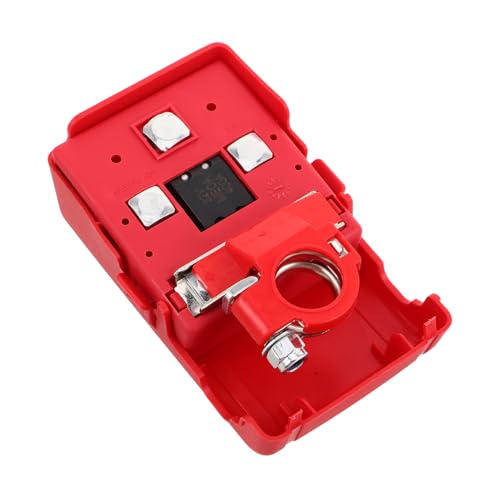 Luxshiny Sicherung der Batterieklemmen Batterieladeanschluss Terminal-Anschlüsse Terminal- -Kit Batteriepolanschlüsse für Autos Batterieanschlüsse Legierung rot von Luxshiny