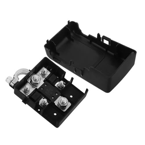 Luxshiny Sicherung der Batterieklemmen Batteriepolanschlüsse für Autos Batterieanschlüsse Schnellkupplungen Batteriepoladapter Autobatterieanschluss Plastik Black von Luxshiny