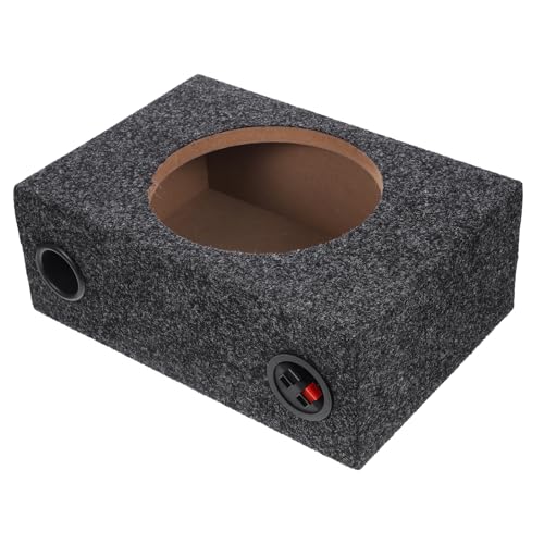 Luxshiny Subwoofer Box Einzelkabinen Gehäuse für Auto Lautsprecher Versiegelte Subwoofer Box mit Teppichboden für Aufrüstung Ihres Auto Audiosystems Luxshiny Subwoofer Box Einzelkabinen Gehäuse für Auto Lautsprecher Versiegelte Subwoofer Box mit Teppichboden für Aufrüstung Ihres Auto Audiosystems von Luxshiny