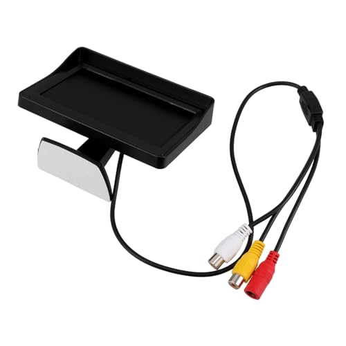 Luxshiny Umgekehrtes Bild Spiegel Rückfahrkamera Spiegel-dashcam Rückfahrkamera Für LKW Rückspiegelkamera LKW -Spiegel Heckbildschirmanzeige Rückfahrmonitor Abs Black von Luxshiny