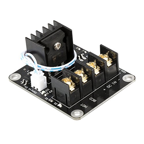 Luxtech 3D Drucker beheiztes Bett Hot Bed Power Erweiterungsplatine MOS Tube Hohe Strombelastung Modul für 3D-Drucker Power Board Tube Power Erweiterungsplatine Universal Beheizte Bed Power Expansion Modul High Power Module für 3D-Drucker für Chitu Motherboards und andere offene 3D-Drucker-Boards. von Luxtech