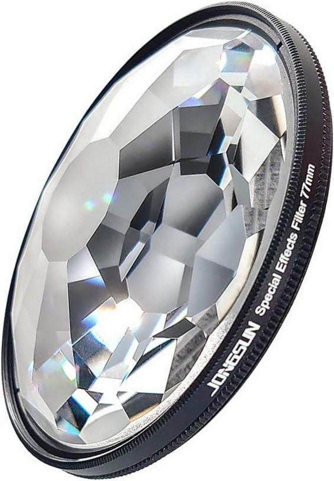LuxusKollektion 77mm Kaleidoskop Prisma Spezialeffektfilter FX Glas Blendung Film Effektfilter von LuxusKollektion
