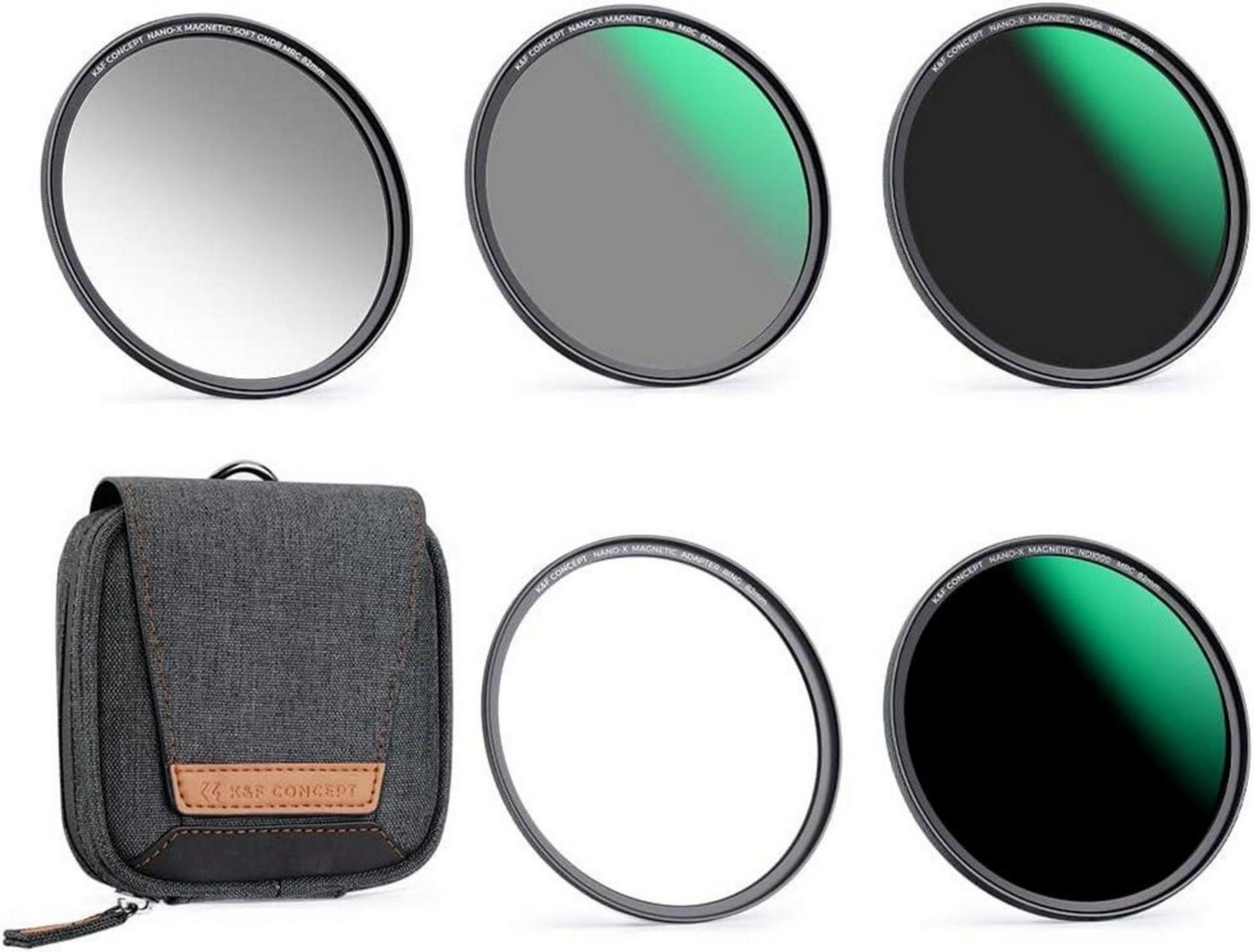 LuxusKollektion 95mm Magnetisches Schnellwechsel Filter Set GND8 ND8 ND64 ND1000 Foto-Filter-Sets LuxusKollektion 95mm Magnetisches Schnellwechsel Filter Set GND8 ND8 ND64 ND1000 Foto-Filter-Sets von LuxusKollektion