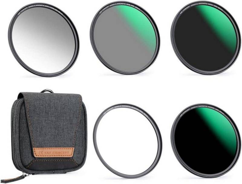 LuxusKollektion 95mm Magnetisches Schnellwechsel Filter Set GND8 ND8 ND64 ND1000 Foto-Filter-Sets von LuxusKollektion