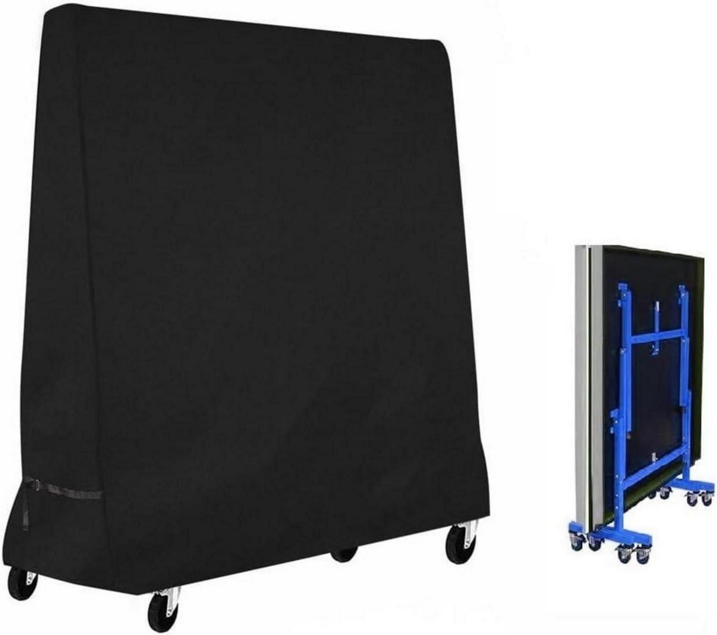 LuxusKollektion Abdeckhaube Tischtennis Schutzhülle wasserdicht 210D Polyester Abdeckung von LuxusKollektion