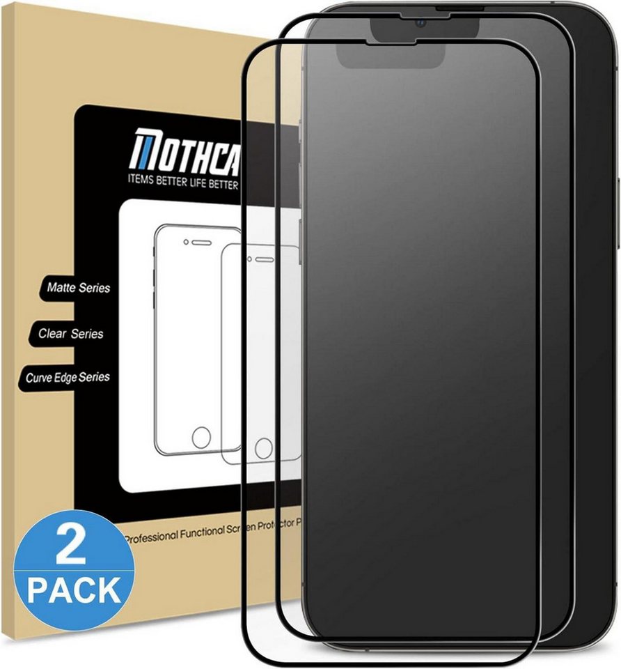 LuxusKollektion Displayschutzfolie 2 Stück Matt Panzer Schutzfolie für iPhone 14/13/13 Pro 6,1 Zoll LuxusKollektion Displayschutzfolie 2 Stück Matt Panzer Schutzfolie für iPhone 14/13/13 Pro 6,1 Zoll von LuxusKollektion