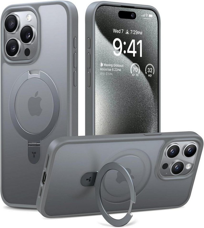 LuxusKollektion Displayschutzfolie Hülle iPhone 15 Pro Max MagSafe Magnet Ständer Stoßfest All-in-One LuxusKollektion Displayschutzfolie Hülle iPhone 15 Pro Max MagSafe Magnet Ständer Stoßfest All-in-One von LuxusKollektion