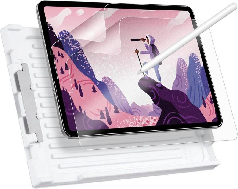 LuxusKollektion Displayschutzfolie Schutzfolie iPad Air 5 4 Pro 11 Zoll 2022 2020 2021 Matt Papier Feel von LuxusKollektion