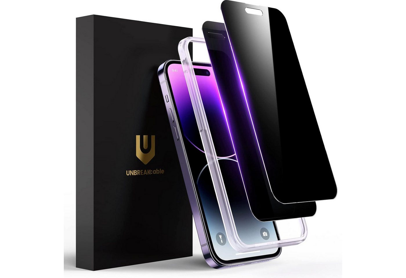 LuxusKollektion Displayschutzfolie Sichtschutz Schutzfolie für iPhone 14 Pro Max 6.7 Zoll - 2 Stück 9H LuxusKollektion Displayschutzfolie Sichtschutz Schutzfolie für iPhone 14 Pro Max 6.7 Zoll - 2 Stück 9H von LuxusKollektion
