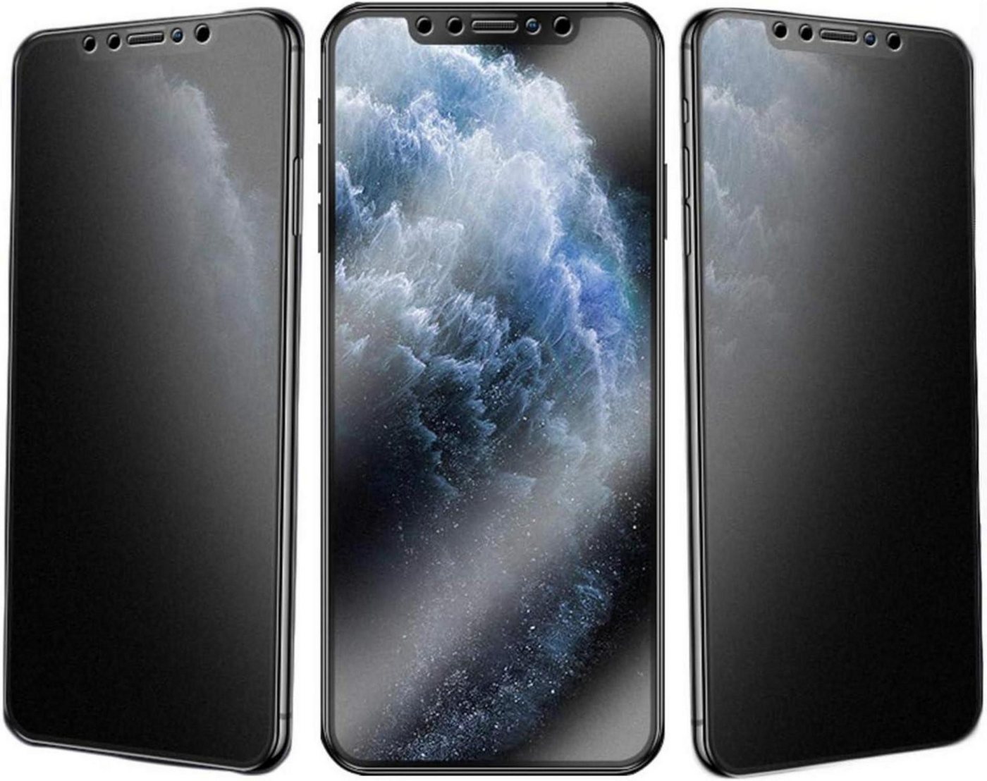 LuxusKollektion Displayschutzglas 3 Stück Matt Sichtschutz Schutzfolie für iPhone 11 XR 9H Privacy Glas LuxusKollektion Displayschutzglas 3 Stück Matt Sichtschutz Schutzfolie für iPhone 11 XR 9H Privacy Glas von LuxusKollektion