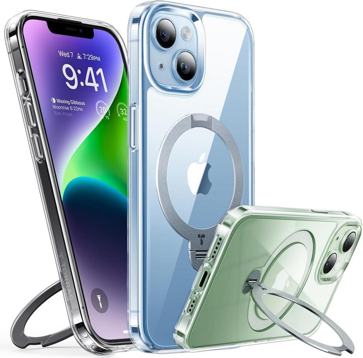LuxusKollektion Displayschutzglas 360° Ostand Spin iPhone 13/iPhone 14 Hülle Militärschutz LuxusKollektion Displayschutzglas 360° Ostand Spin iPhone 13/iPhone 14 Hülle Militärschutz von LuxusKollektion