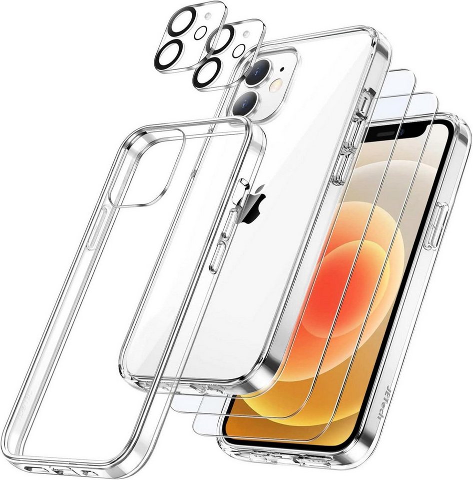 LuxusKollektion Displayschutzglas 5-in-1 Hülle für iPhone 12 Mini 5,4 Zoll mit Schutzfolie Kamera LuxusKollektion Displayschutzglas 5-in-1 Hülle für iPhone 12 Mini 5,4 Zoll mit Schutzfolie Kamera von LuxusKollektion