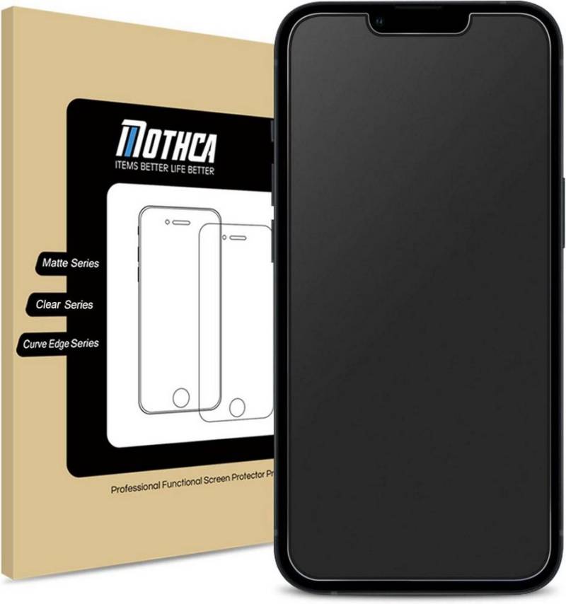 LuxusKollektion Displayschutzglas Panzer Matt Glas iPhone 13 Mini 5,4 Zoll 2.5D Schutzfolie Display von LuxusKollektion
