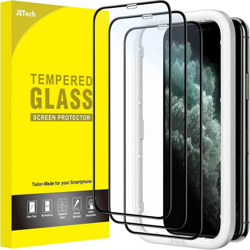 LuxusKollektion Displayschutzglas Schutzfolie für iPhone 11 Pro/X/XS 5,8 Zoll, Full Screen, HD Klar, 3 LuxusKollektion Displayschutzglas Schutzfolie für iPhone 11 Pro/X/XS 5,8 Zoll, Full Screen, HD Klar, 3 von LuxusKollektion