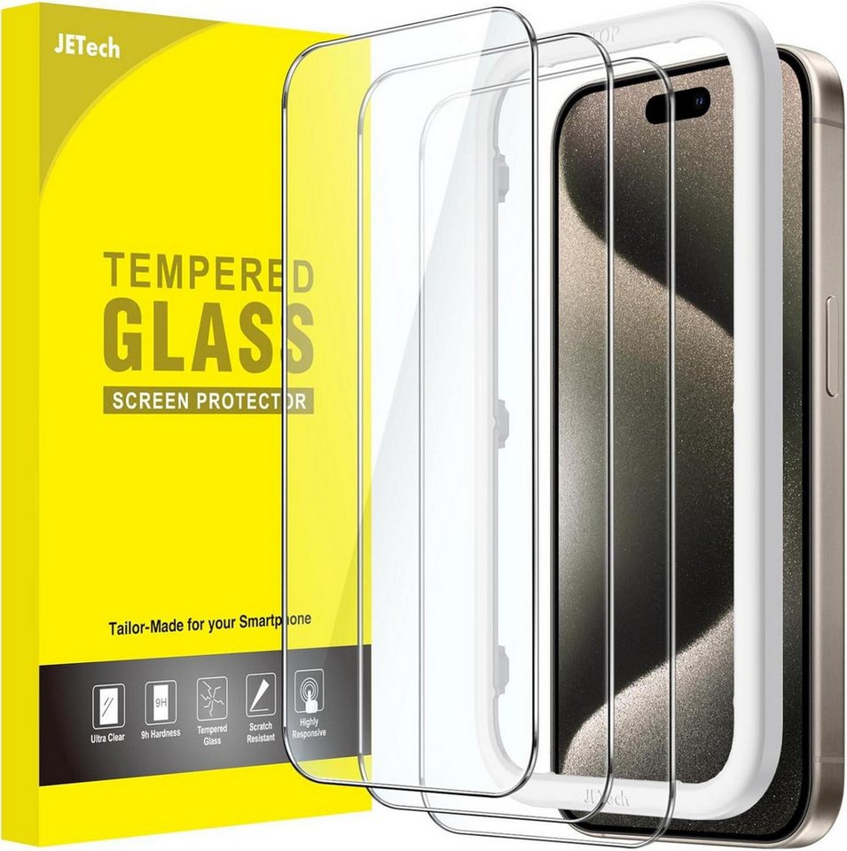 LuxusKollektion Displayschutzglas Schutzfolie für iPhone 15 Pro Max 6,7 Zoll, Panzer Schutzglas Folie LuxusKollektion Displayschutzglas Schutzfolie für iPhone 15 Pro Max 6,7 Zoll, Panzer Schutzglas Folie von LuxusKollektion