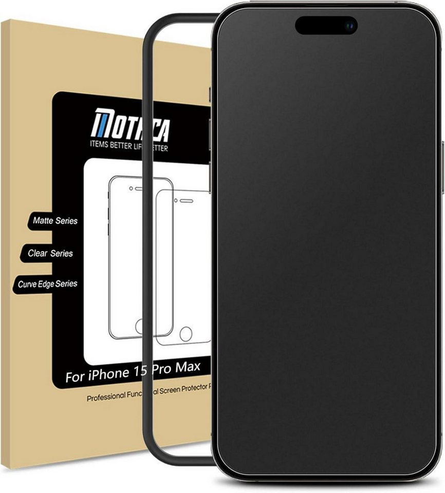 LuxusKollektion Displayschutzglas Schutzfolie für iPhone 15 Pro Max Matt, 2.5D Glas, Blendschutz LuxusKollektion Displayschutzglas Schutzfolie für iPhone 15 Pro Max Matt, 2.5D Glas, Blendschutz von LuxusKollektion