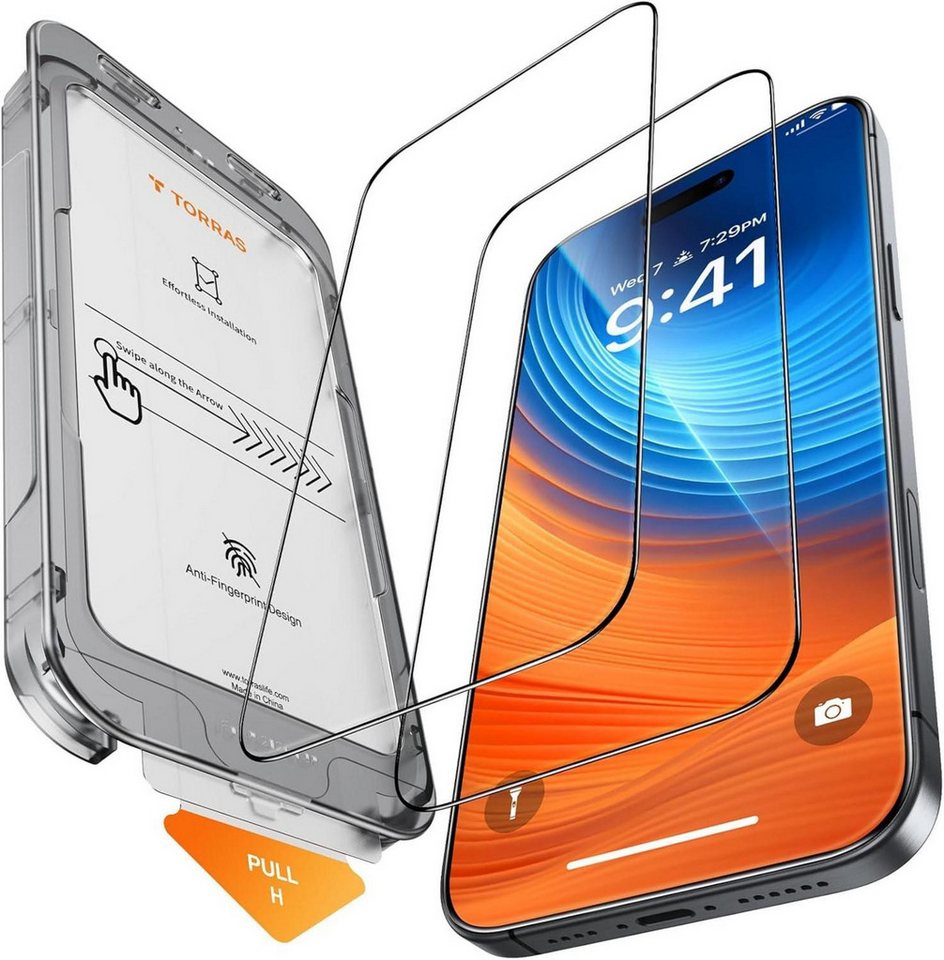 LuxusKollektion Displayschutzglas Schutzfolie für iPhone 16 Plus Panzerglas 9H Anti-Fingerabdruck 2 LuxusKollektion Displayschutzglas Schutzfolie für iPhone 16 Plus Panzerglas 9H Anti-Fingerabdruck 2 von LuxusKollektion
