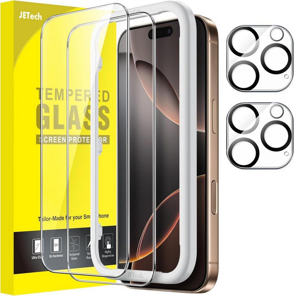 LuxusKollektion Displayschutzglas Schutzfolie für iPhone 16 Pro Max 6,9 Zoll Kameraschutz 2 Stück LuxusKollektion Displayschutzglas Schutzfolie für iPhone 16 Pro Max 6,9 Zoll Kameraschutz 2 Stück von LuxusKollektion