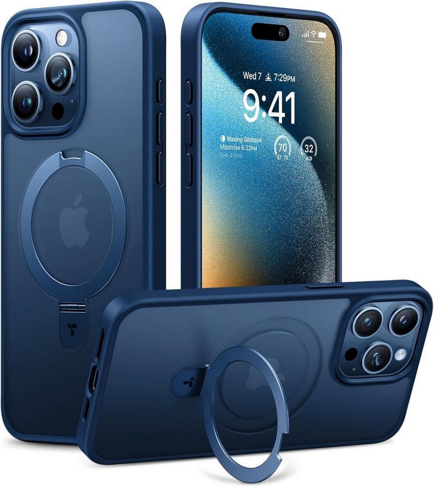 LuxusKollektion Displayschutzglas iPhone 15 Pro Max Hülle MagSafe Militärschutz Stoßfest Blau LuxusKollektion Displayschutzglas iPhone 15 Pro Max Hülle MagSafe Militärschutz Stoßfest Blau von LuxusKollektion