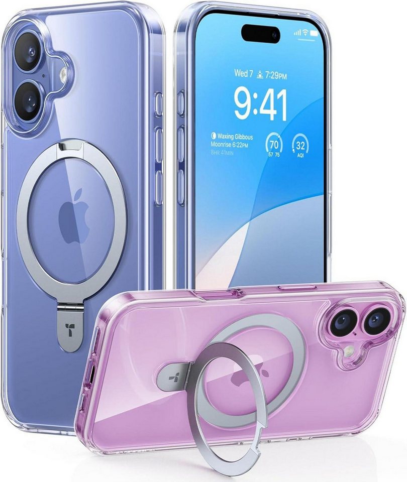 LuxusKollektion Displayschutzglas iPhone 16 Hülle MagSafe Transparent Case Ständer Magnet militärischer LuxusKollektion Displayschutzglas iPhone 16 Hülle MagSafe Transparent Case Ständer Magnet militärischer von LuxusKollektion