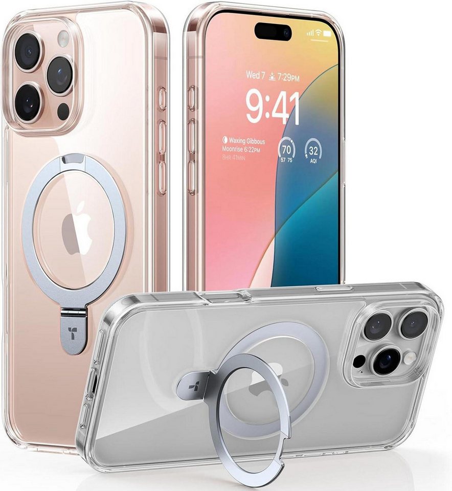 LuxusKollektion Displayschutzglas iPhone 16 Pro Hülle MagSafe Unsichtbarer Ständer Militärischer Schutz LuxusKollektion Displayschutzglas iPhone 16 Pro Hülle MagSafe Unsichtbarer Ständer Militärischer Schutz von LuxusKollektion