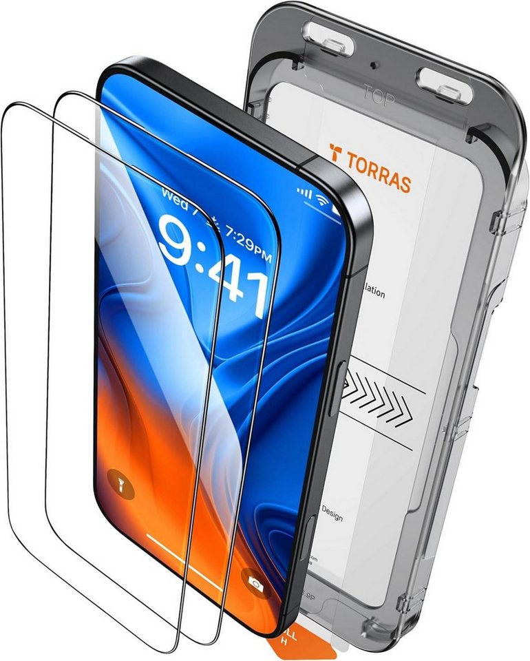 LuxusKollektion Displayschutzglas iPhone 16 Pro Max Panzerglas Schutzfolie 9H Glas Full Screen 2 Stück LuxusKollektion Displayschutzglas iPhone 16 Pro Max Panzerglas Schutzfolie 9H Glas Full Screen 2 Stück von LuxusKollektion