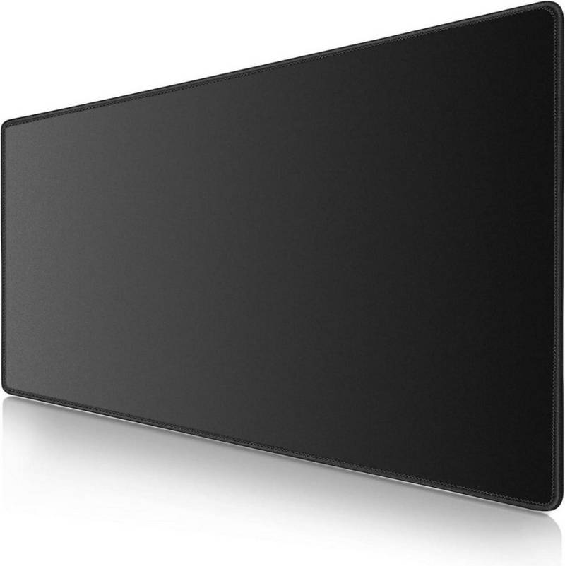 LuxusKollektion Gaming Mauspad Gaming Mauspad XXL 900x400mm Wasserdicht Anti-Rutsch Glatt Schwarz von LuxusKollektion