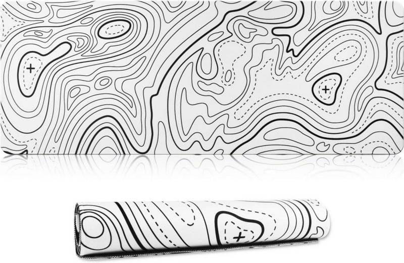 LuxusKollektion Gaming Mauspad Mauspad XXL 600 x 300 x 3 mm Gaming Mausmatte Anti Rutsch Gummiboden von LuxusKollektion