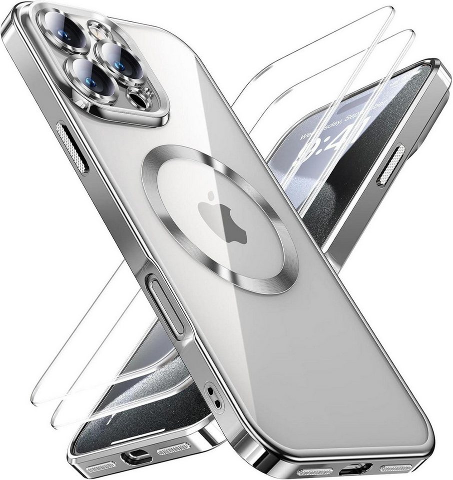 LuxusKollektion Handyhülle 3-in-1 Hülle iPhone 16 Pro Schutzfolie Militärstandard Stoßfest LuxusKollektion Handyhülle 3-in-1 Hülle iPhone 16 Pro Schutzfolie Militärstandard Stoßfest von LuxusKollektion