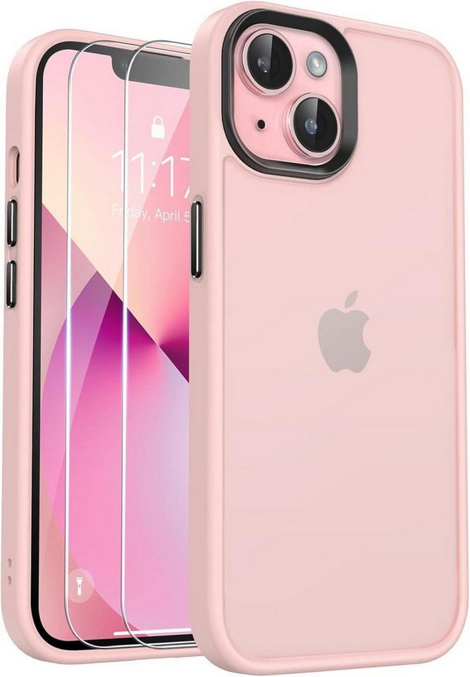 LuxusKollektion Handyhülle Handyhülle für iPhone 14/13, Stoßfeste Schutzhülle [Matte LuxusKollektion Handyhülle Handyhülle für iPhone 14/13, Stoßfeste Schutzhülle [Matte von LuxusKollektion