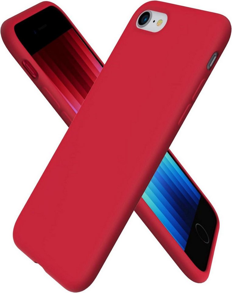 LuxusKollektion Handyhülle Silikon Case für iPhone SE 3 2022 5G Hülle 7/8 Flüssig Rot 4,7 Zoll LuxusKollektion Handyhülle Silikon Case für iPhone SE 3 2022 5G Hülle 7/8 Flüssig Rot 4,7 Zoll von LuxusKollektion