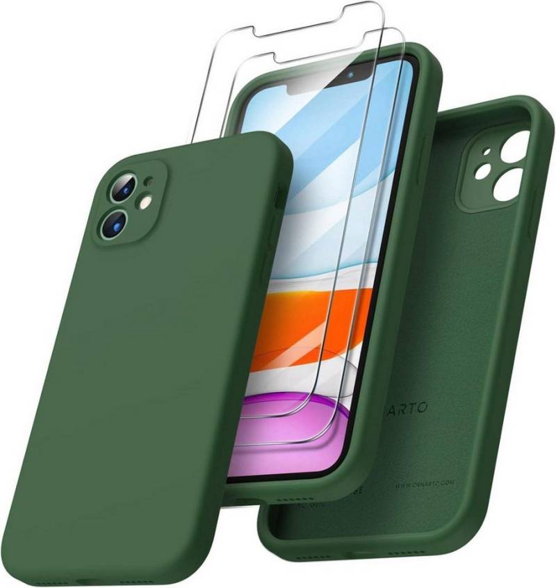 LuxusKollektion Handyhülle iPhone 11 Hülle Silikon Gel Case Eckige Kante Rundumschutz Stoßfest von LuxusKollektion