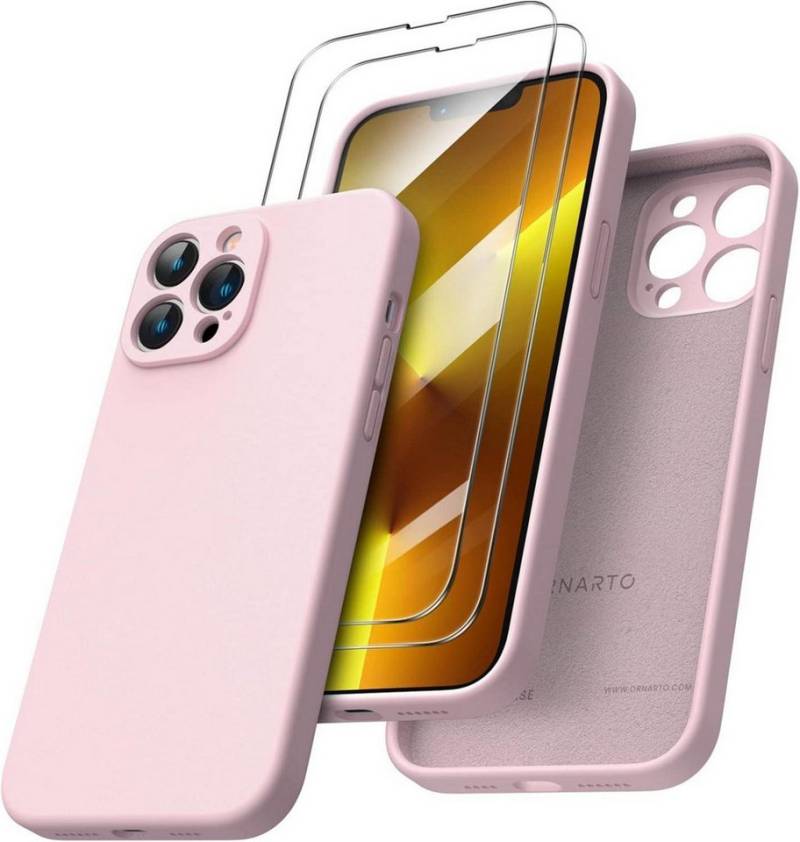 LuxusKollektion Handyhülle iPhone 13 Pro Max Hülle Silikon Gel Schutzfolie Stoßfest Rundumschutz von LuxusKollektion