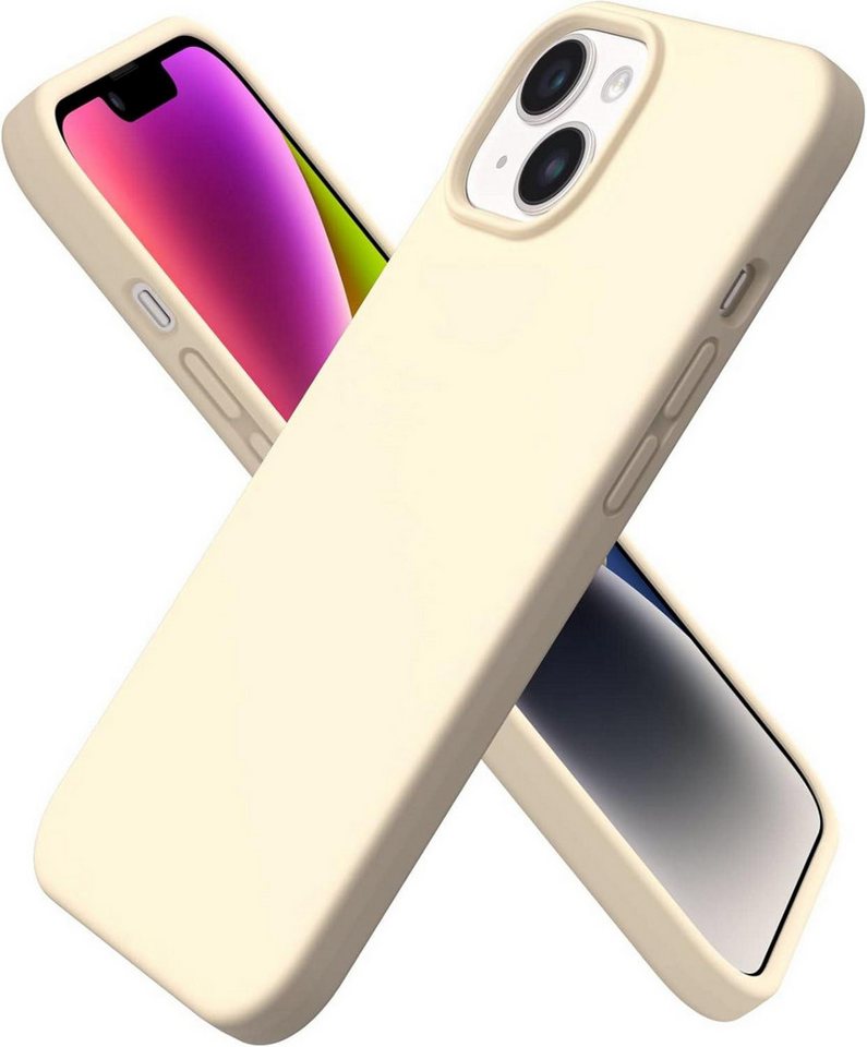 LuxusKollektion Handyhülle iPhone 14 Hülle 6,1 Zoll 2022 Silikon Case Ultra Dünn Voller Schutz LuxusKollektion Handyhülle iPhone 14 Hülle 6,1 Zoll 2022 Silikon Case Ultra Dünn Voller Schutz von LuxusKollektion