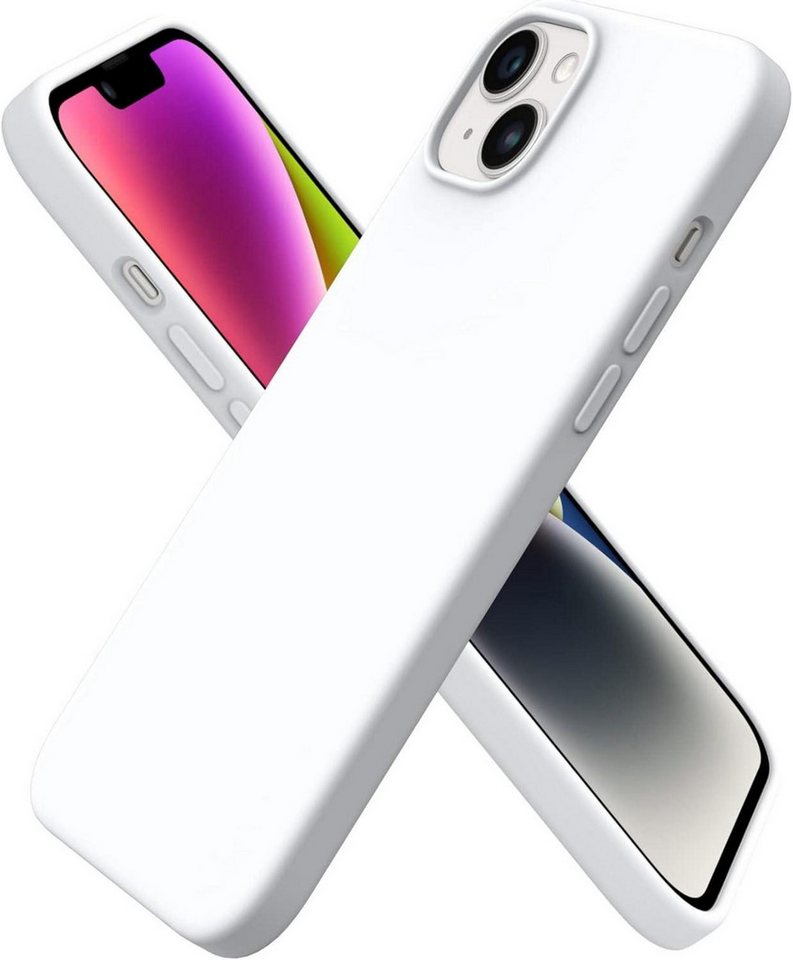 LuxusKollektion Handyhülle iPhone 14 Hülle Silikon Case Ultra Dünn Voller Schutz Flüssig 6,1 Zoll von LuxusKollektion