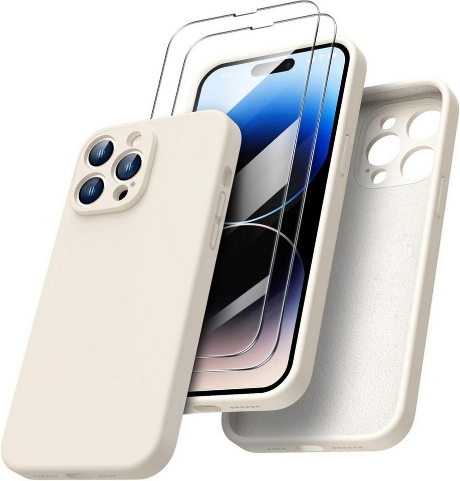 LuxusKollektion Handyhülle iPhone 14 Pro Max Hülle 6,7 Zoll 2022 mit 2x Screen Schutzfolien LuxusKollektion Handyhülle iPhone 14 Pro Max Hülle 6,7 Zoll 2022 mit 2x Screen Schutzfolien von LuxusKollektion