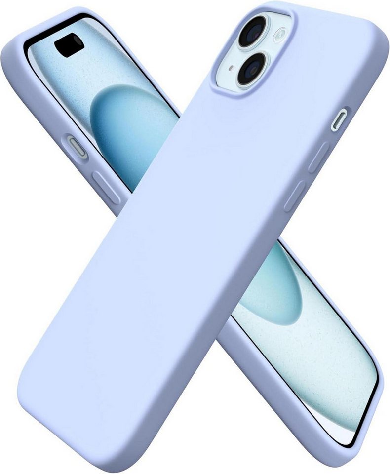 LuxusKollektion Handyhülle iPhone 15 Plus Hülle Silikon 6,7 Zoll Kratzfeste Baby Blau LuxusKollektion Handyhülle iPhone 15 Plus Hülle Silikon 6,7 Zoll Kratzfeste Baby Blau von LuxusKollektion