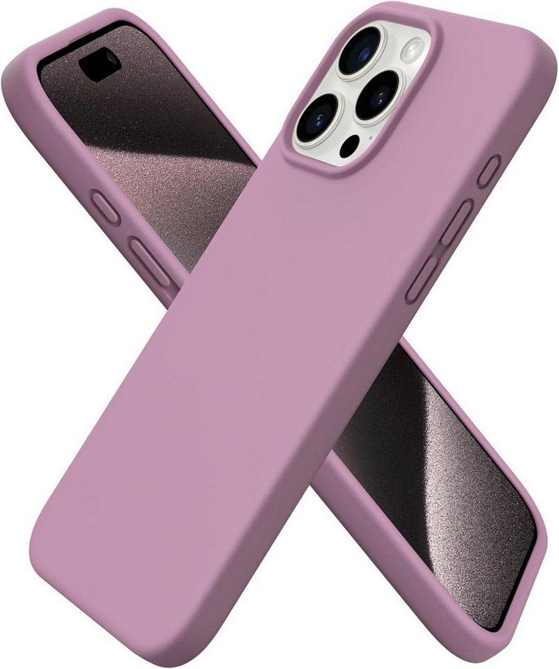LuxusKollektion Handyhülle iPhone 15 Pro Max Hülle Silikon 6,7 Zoll Flüssig Silikon Lila LuxusKollektion Handyhülle iPhone 15 Pro Max Hülle Silikon 6,7 Zoll Flüssig Silikon Lila von LuxusKollektion
