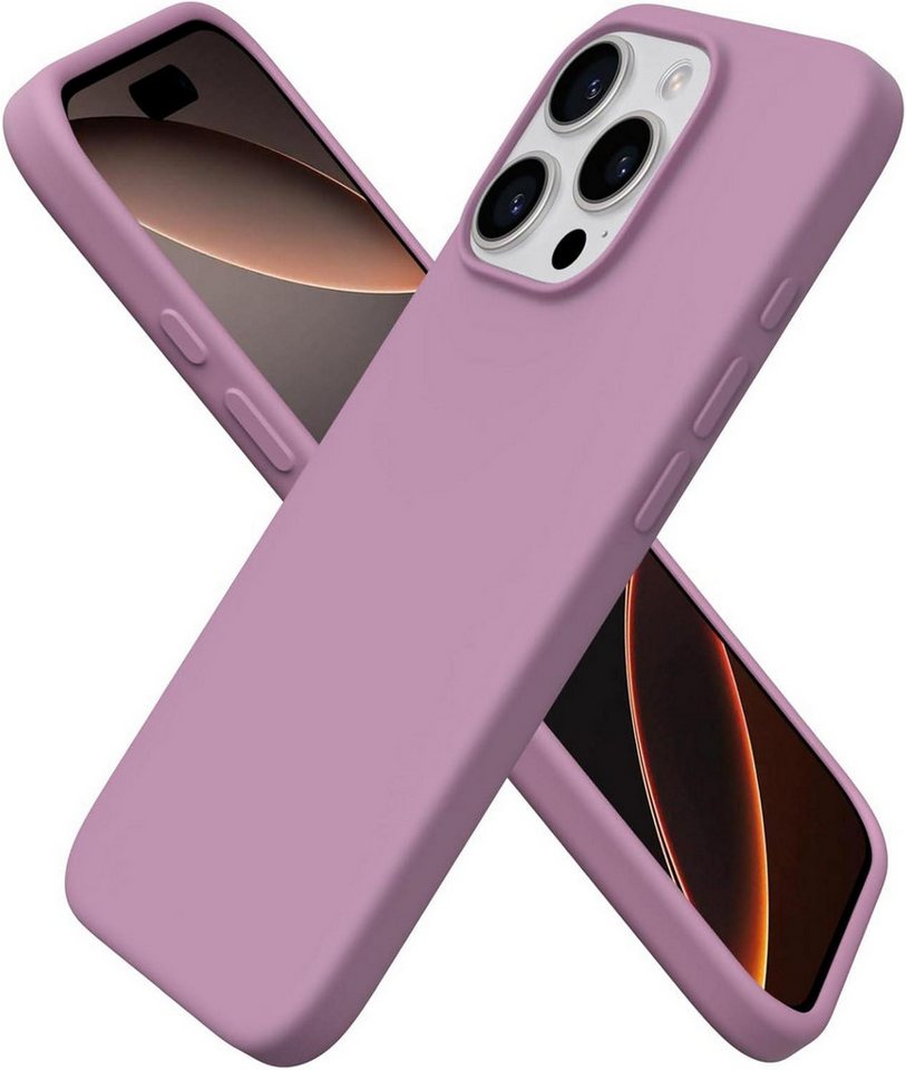 LuxusKollektion Handyhülle iPhone 16 Pro Hülle Silikon 6,3 Zoll flüssiges Silikon Lila Flieder LuxusKollektion Handyhülle iPhone 16 Pro Hülle Silikon 6,3 Zoll flüssiges Silikon Lila Flieder von LuxusKollektion