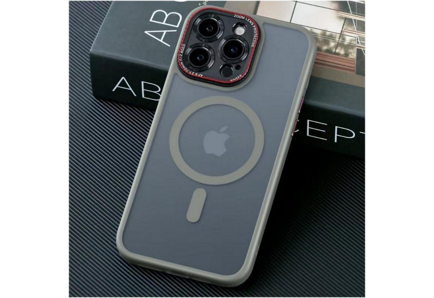 LuxusKollektion Handyhülle iPhone 16 Pro Max Hülle Magsafe Militärschutz Kameraschutz Titan Natur LuxusKollektion Handyhülle iPhone 16 Pro Max Hülle Magsafe Militärschutz Kameraschutz Titan Natur von LuxusKollektion