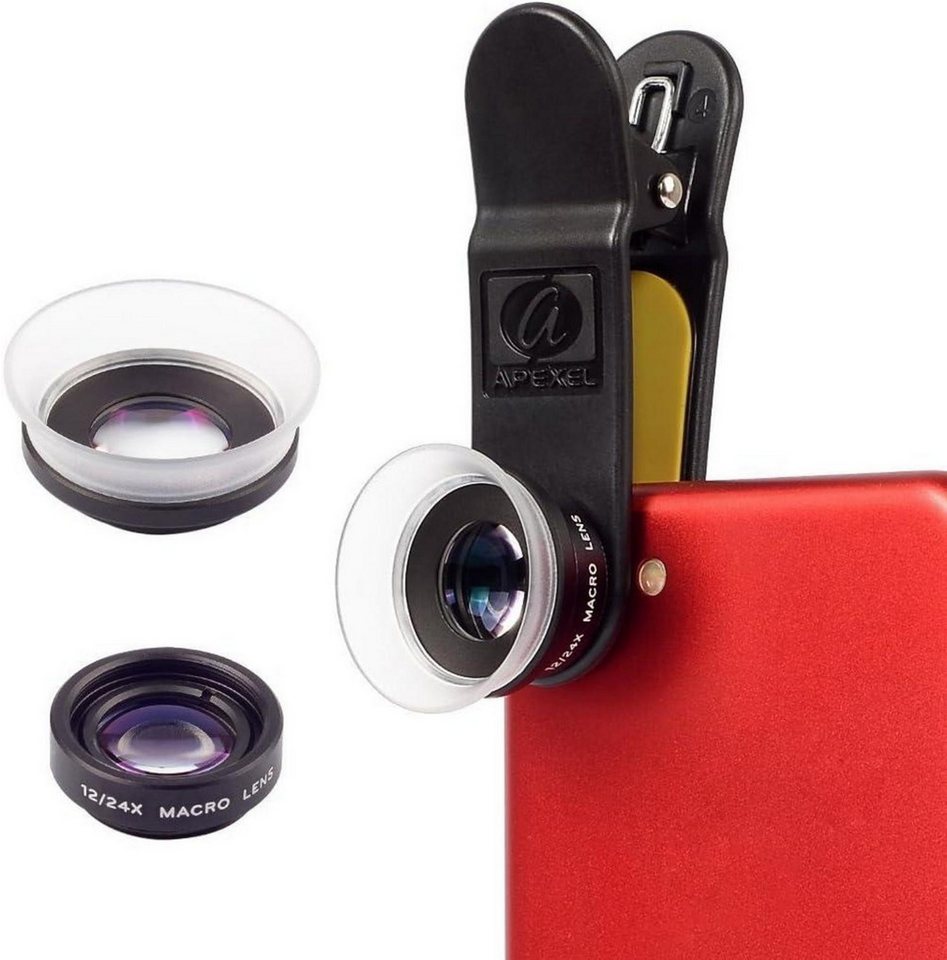 LuxusKollektion Kamera-Hülle 2 in 1 Makro Objektiv/24X Super Makroobjektiv für iPhone Samsung LuxusKollektion Kamera-Hülle 2 in 1 Makro Objektiv/24X Super Makroobjektiv für iPhone Samsung von LuxusKollektion